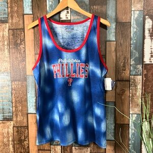Genuine merchandise Philidephia Phillies tye dye muscle tank
